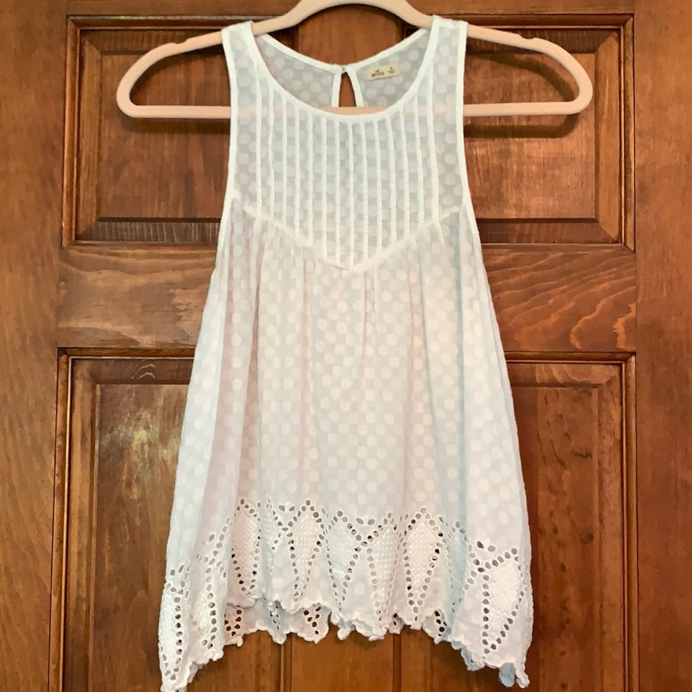 Hollister white shirt!